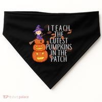 I Teach The Cutest Pumpkins in the Patch USA-Made Doggie Bandana thumb 0