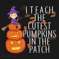 I Teach The Cutest Pumpkins in the Patch Long Sleeve Shirt thumb 2