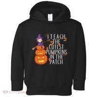 I Teach The Cutest Pumpkins in the Patch Toddler Hoodie thumb 0