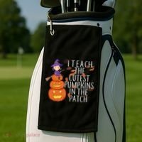 I Teach The Cutest Pumpkins in the Patch Golf Towel thumb 2