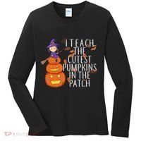 I Teach The Cutest Pumpkins in the Patch Women's Long Sleeve Shirt thumb 0