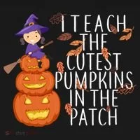 I Teach The Cutest Pumpkins in the Patch Kids Sweatshirt thumb 2