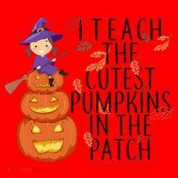 I Teach The Cutest Pumpkins in the Patch Santa Hat thumb 1
