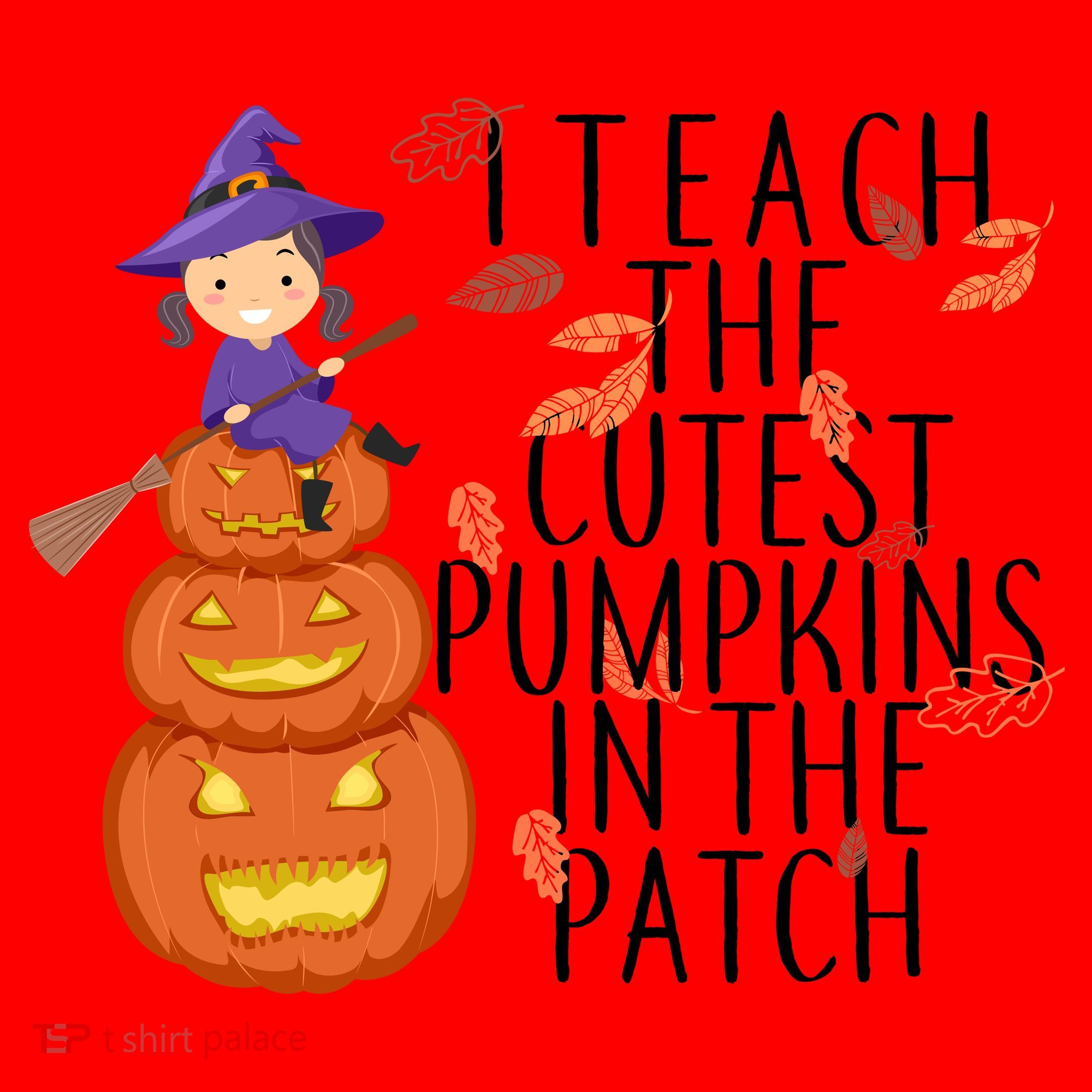 I Teach The Cutest Pumpkins in the Patch Santa Hat