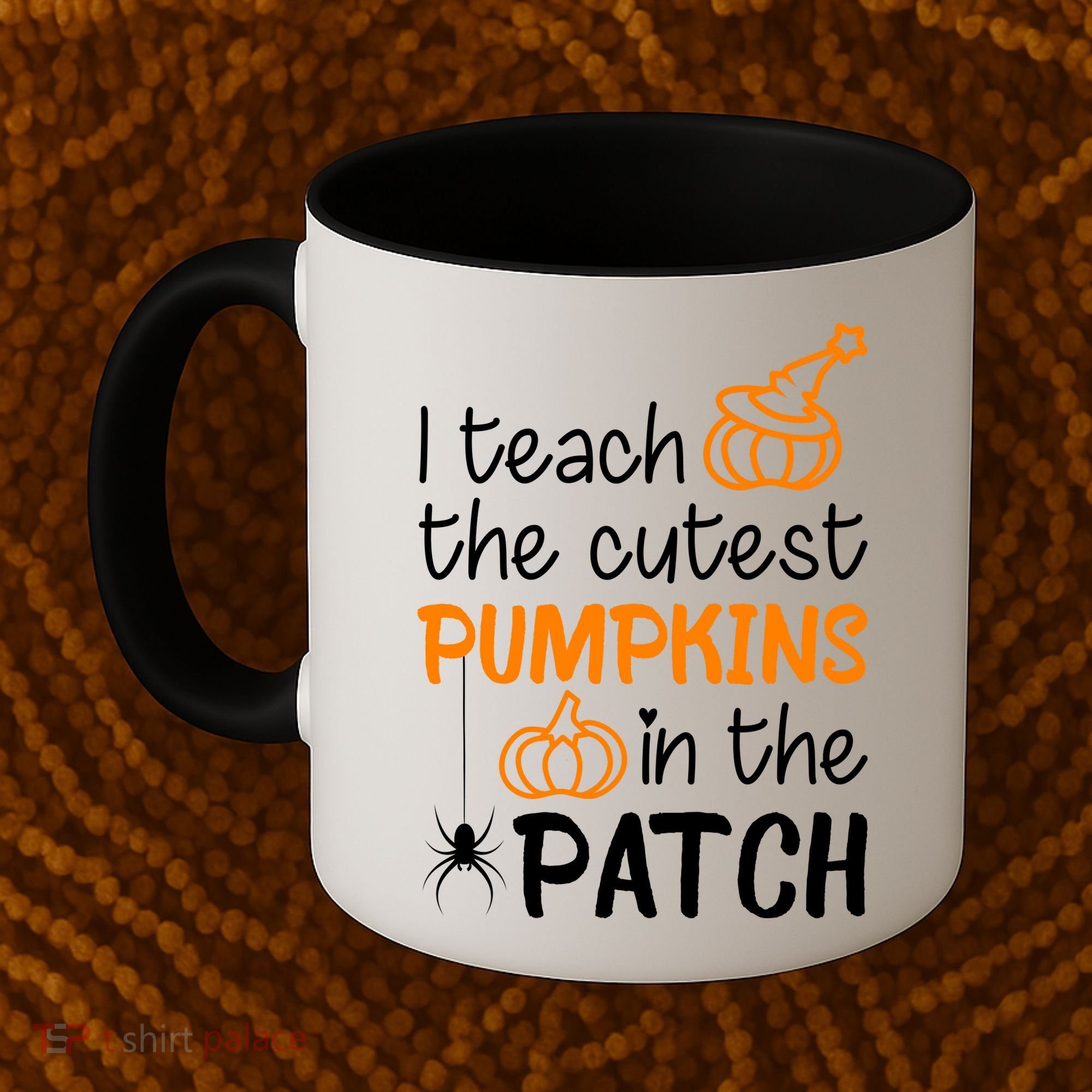 I Teach The Cutest Pumpkins in the Patch Halloween Teacher Coffee Mug