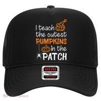 I Teach The Cutest Pumpkins in the Patch Halloween Teacher Hat thumb 0