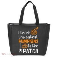 I Teach The Cutest Pumpkins in the Patch Halloween Teacher Tote Bag thumb 0