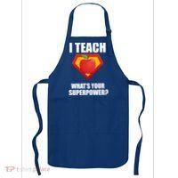 I Teach What Your Superpower? Apron thumb 0