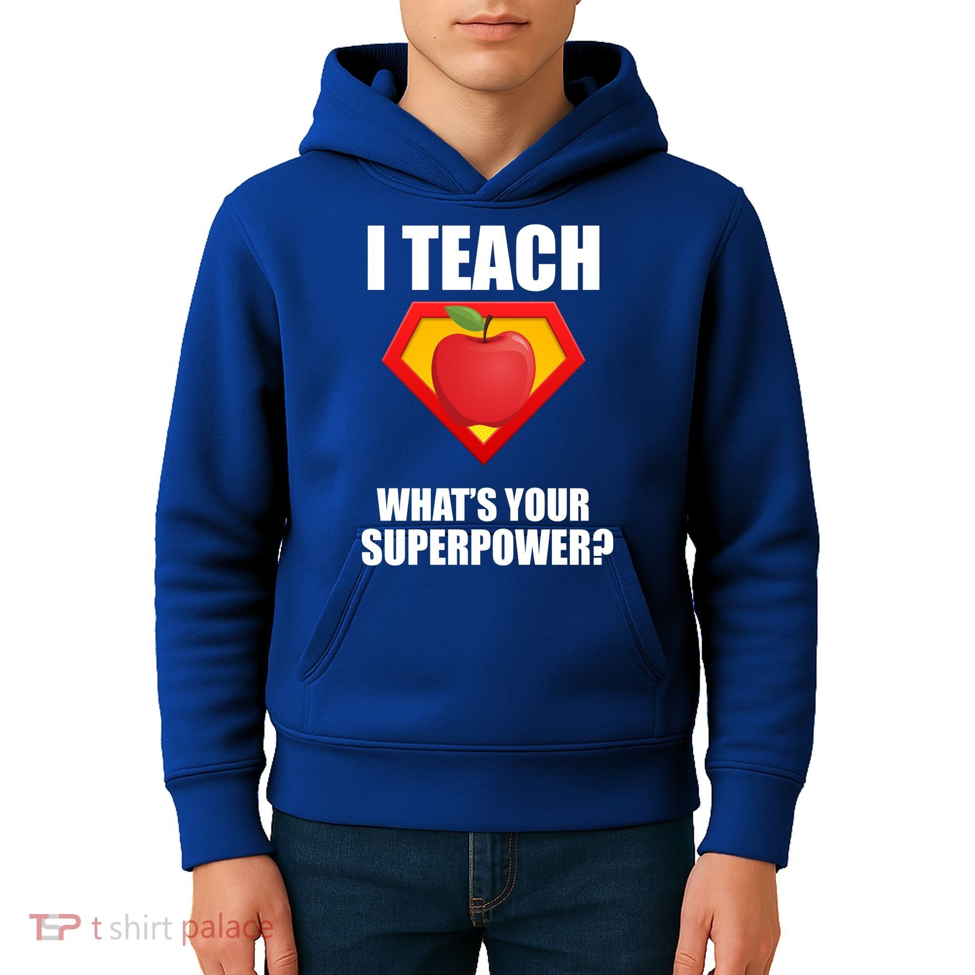 I Teach What Your Superpower? Kids Hoodie