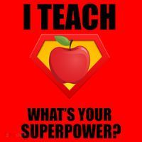 I Teach What Your Superpower? Santa Hat thumb 1
