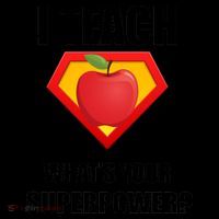 I Teach What Your Superpower? Funny Teacher Coffee Mug thumb 5