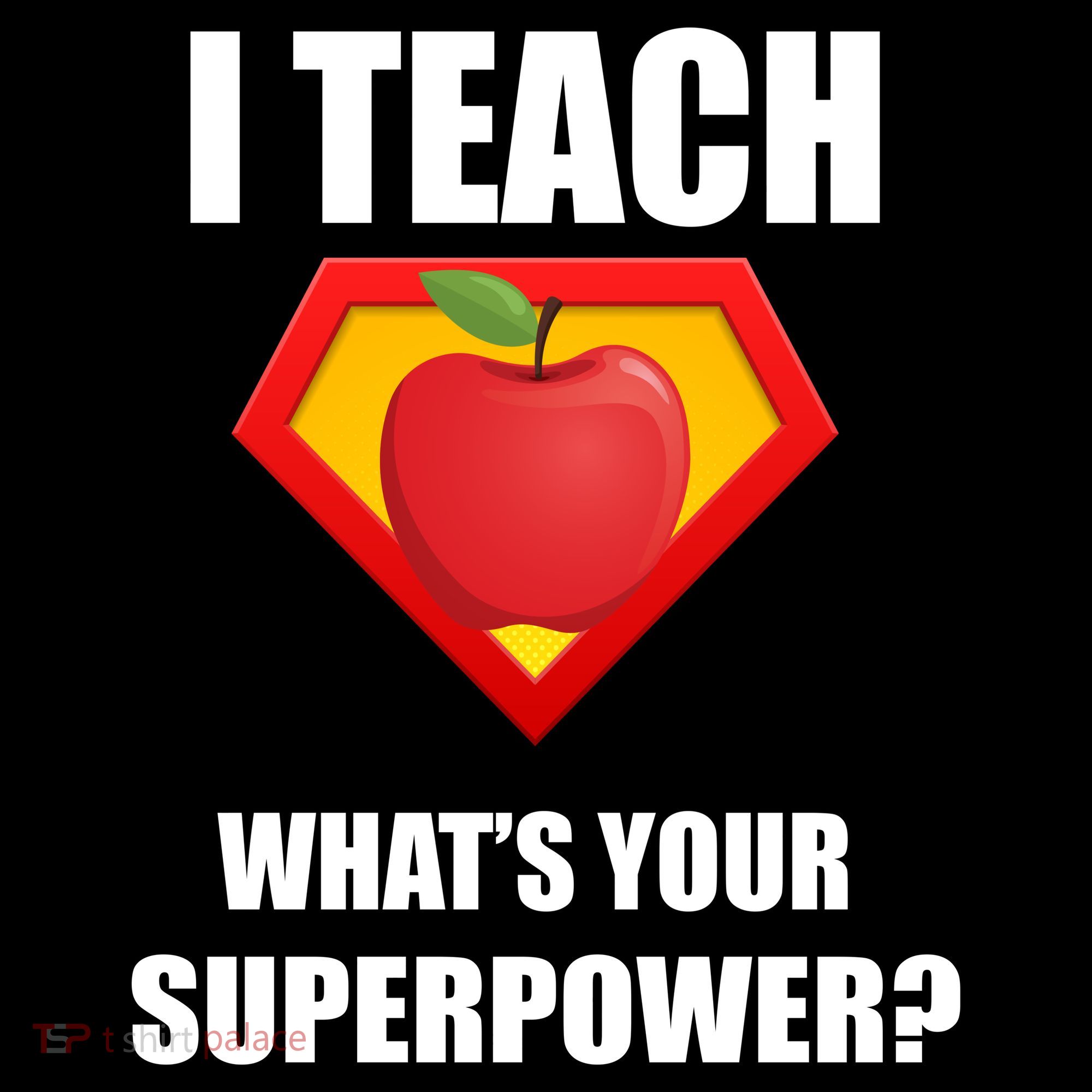 I Teach What Your Superpower? Funny Teacher Women's Hoodie