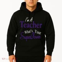 I Teach What's Your Super Power Hoodie thumb 2