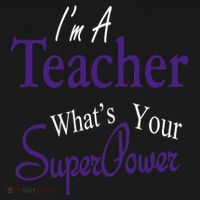I Teach What's Your Super Power Mousepad thumb 1