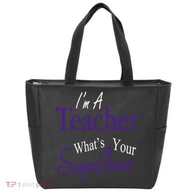 I Teach What's Your Super Power Bag