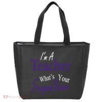 I Teach What's Your Super Power Tote Bag thumb 0