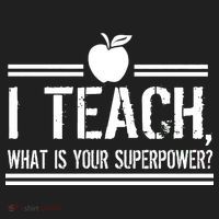 I Teach What's Your Super Power Funny Tumbler thumb 3
