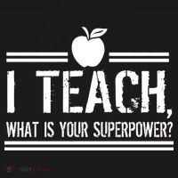 I Teach What's Your Super Power Funny Toddler Hoodie thumb 2