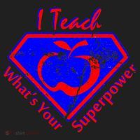 I Teach What's Your Superpower  Tumbler thumb 3