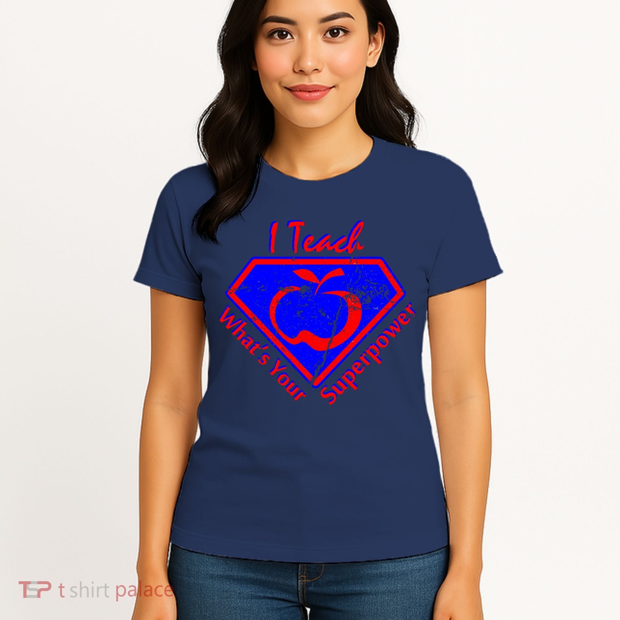 I Teach What's Your Superpower  Women's T-Shirt
