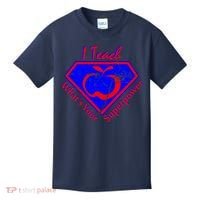 I Teach What's Your Superpower  Kids T-Shirt thumb 0