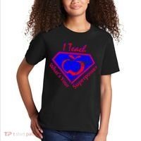 I Teach What's Your Superpower  Kids T-Shirt thumb 2