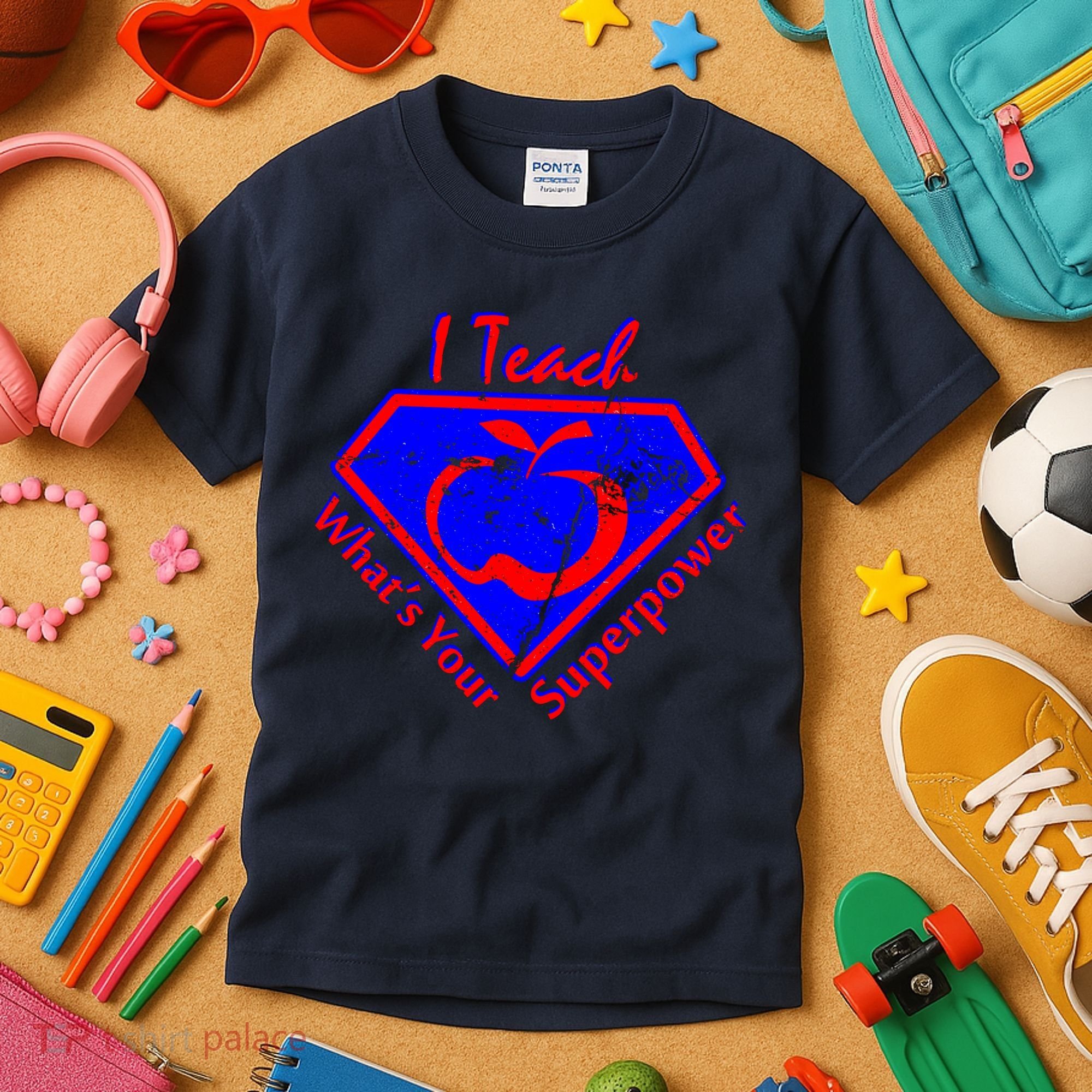 I Teach What's Your Superpower  Kids T-Shirt