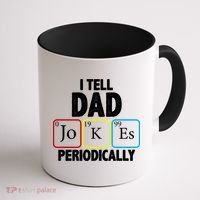 I Tell Dad Jokes Periodically Coffee Mug thumb 1