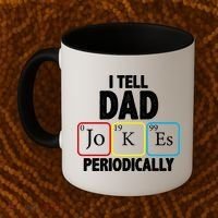 I Tell Dad Jokes Periodically Coffee Mug thumb 2