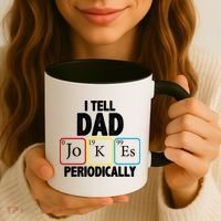 I Tell Dad Jokes Periodically Coffee Mug thumb 3
