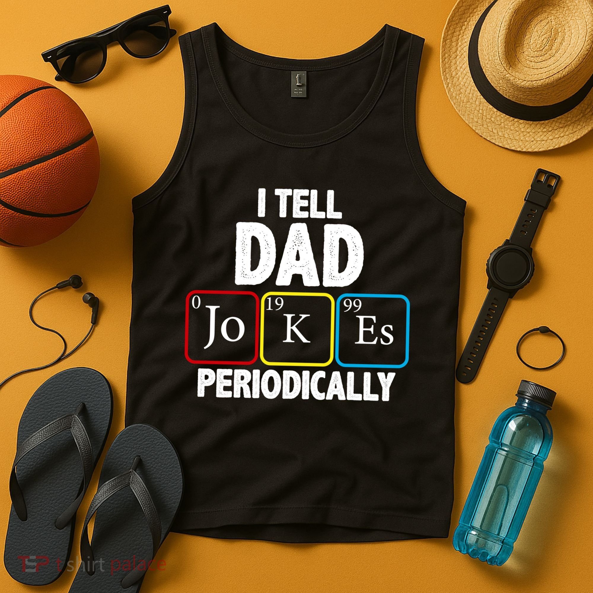 I Tell Dad Jokes Periodically Tank Top
