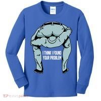 I Think I Found Your Problem Kids Long Sleeve Shirt thumb 0