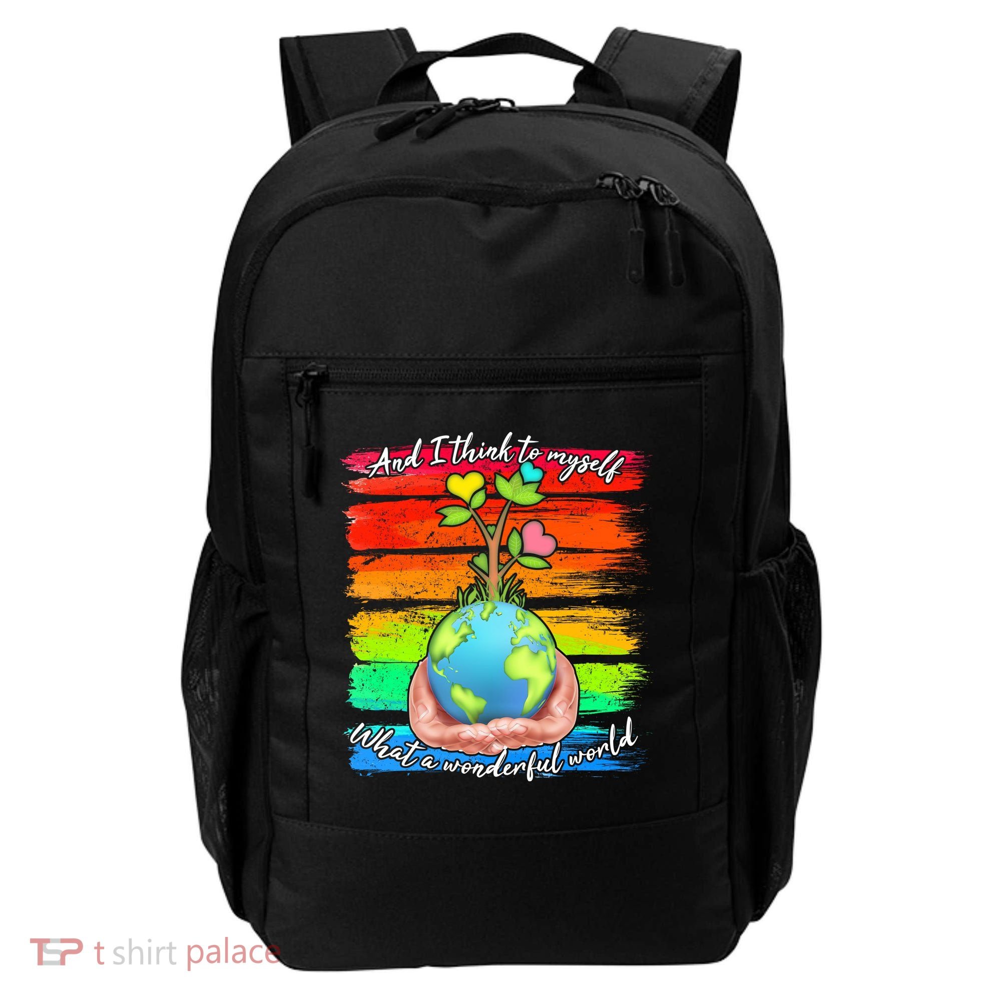 I Think To Myself What A Wonderful World Backpack