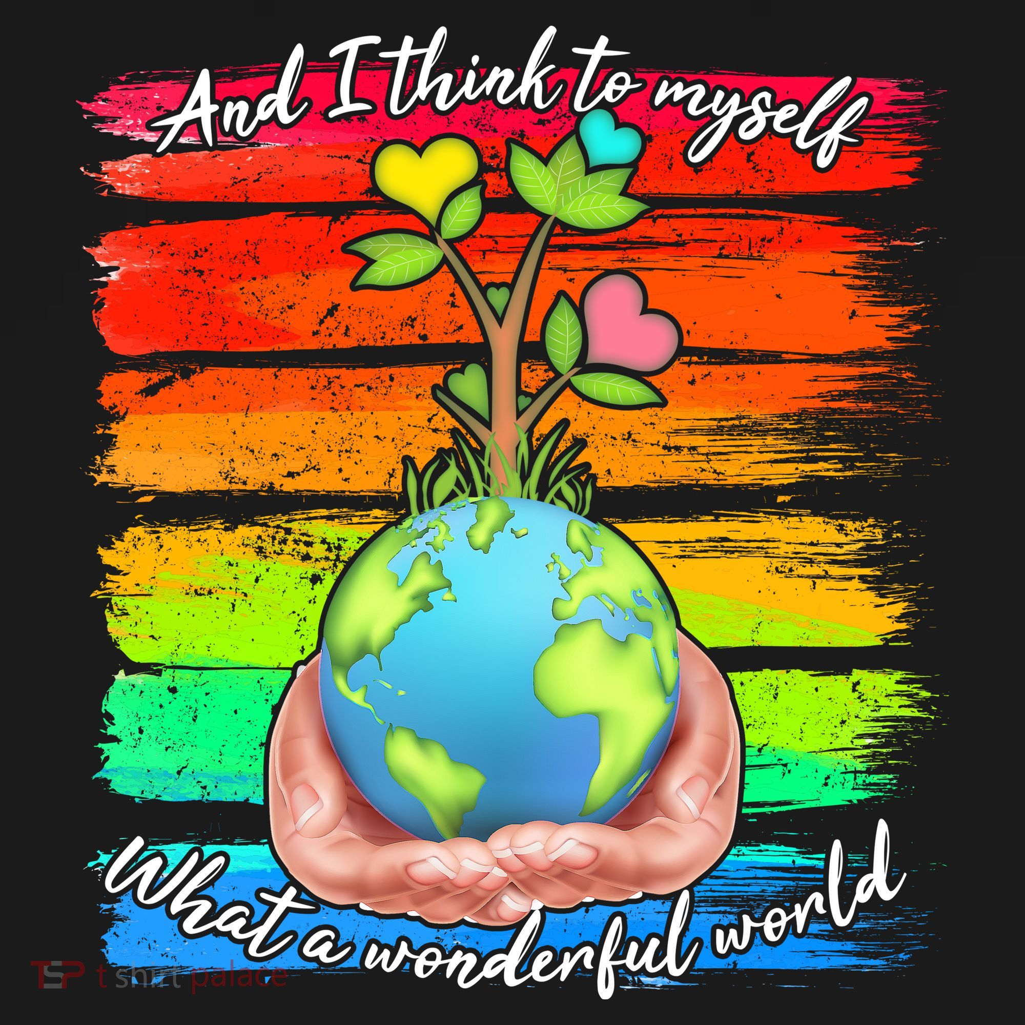 I Think To Myself What A Wonderful World Ornament