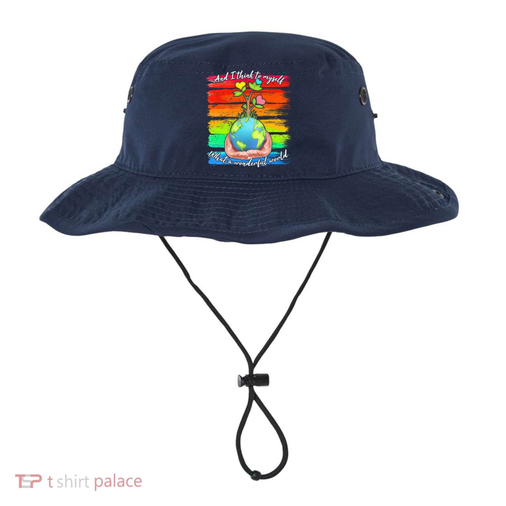 I Think To Myself What A Wonderful World Bucket Hat