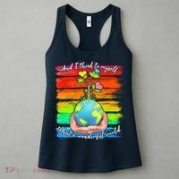 I Think To Myself What A Wonderful World Women's Tank Top thumb 3