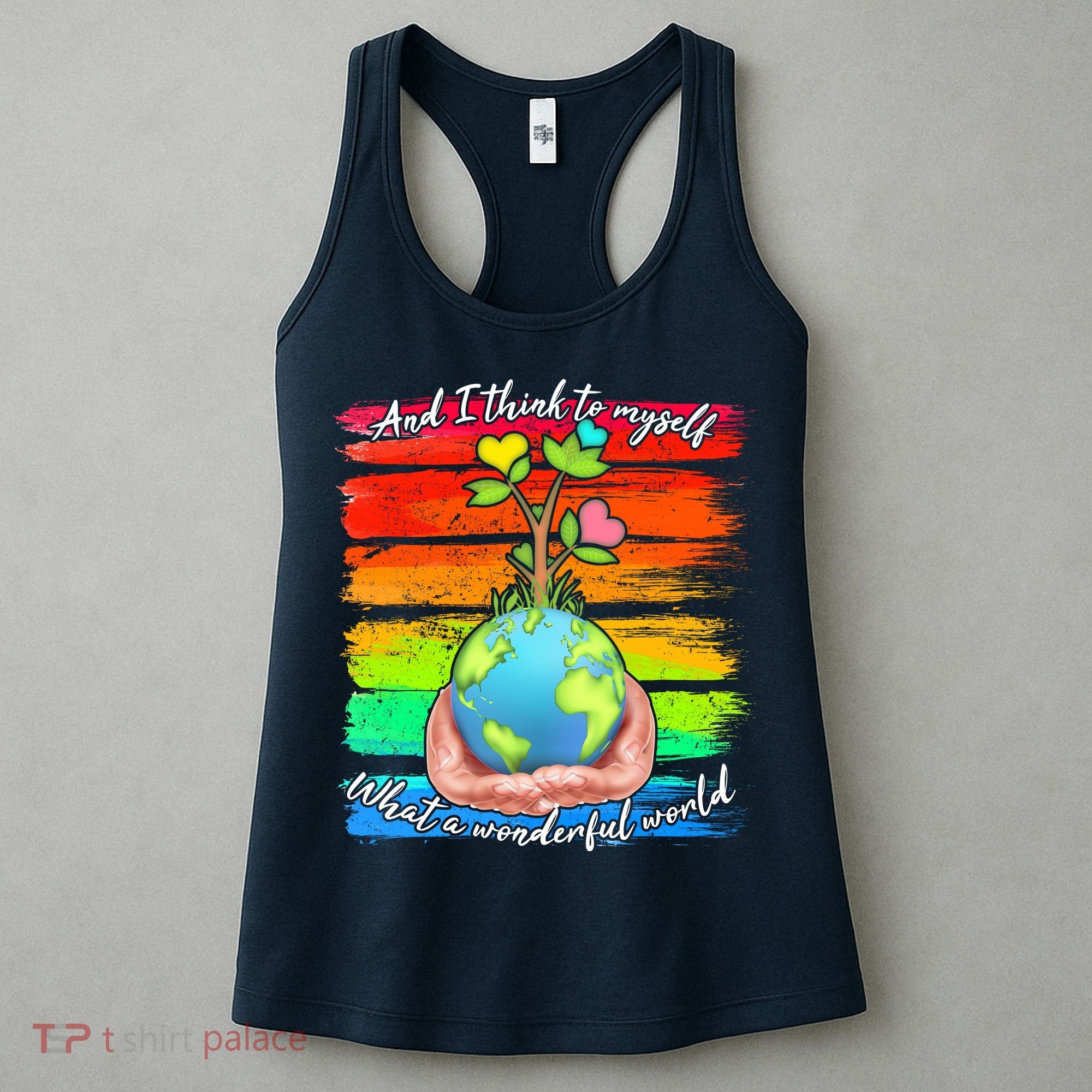 I Think To Myself What A Wonderful World Women's Tank Top