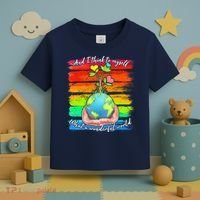 I Think To Myself What A Wonderful World Toddler T-Shirt thumb 3