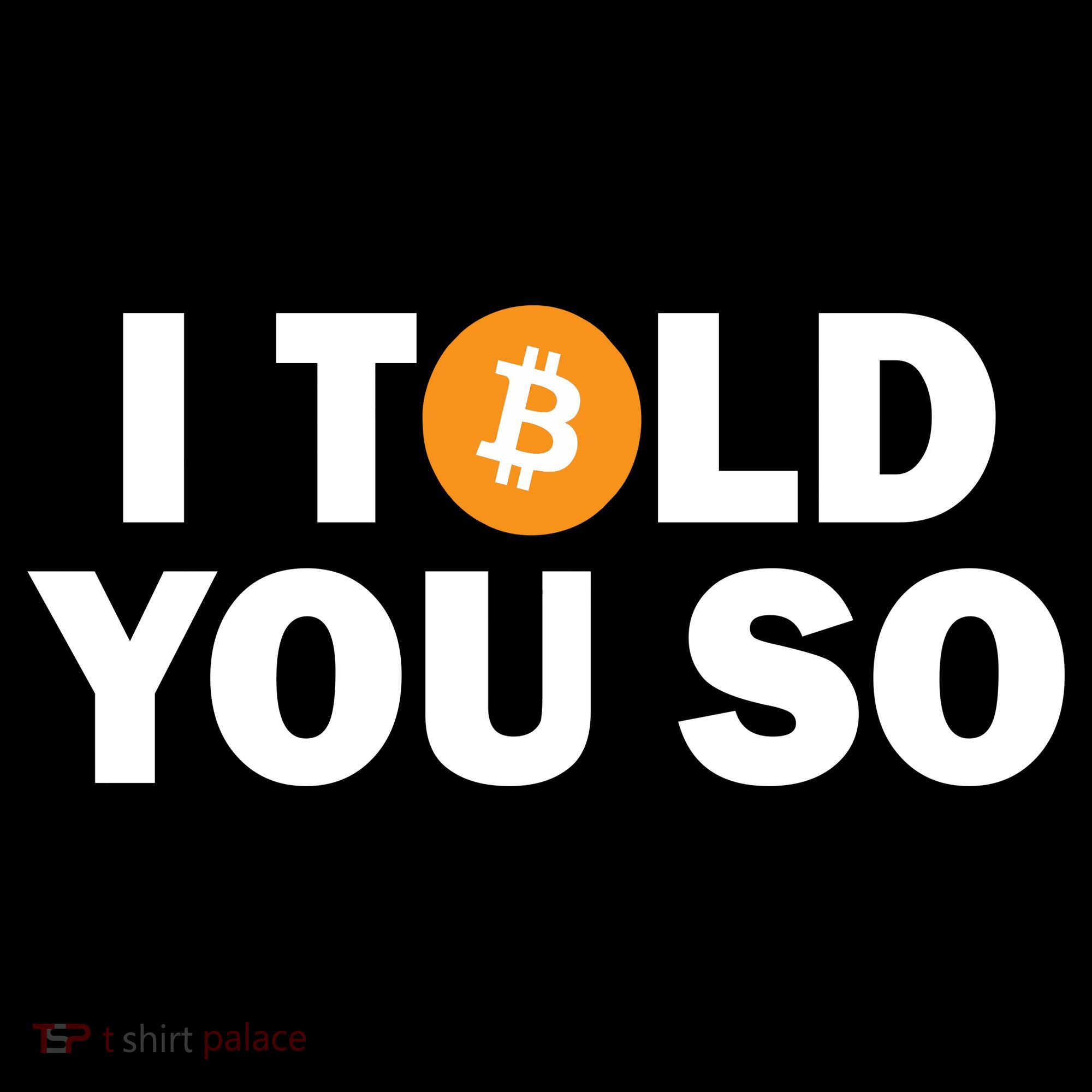 I Told You So Funny Bitcoin Ornament