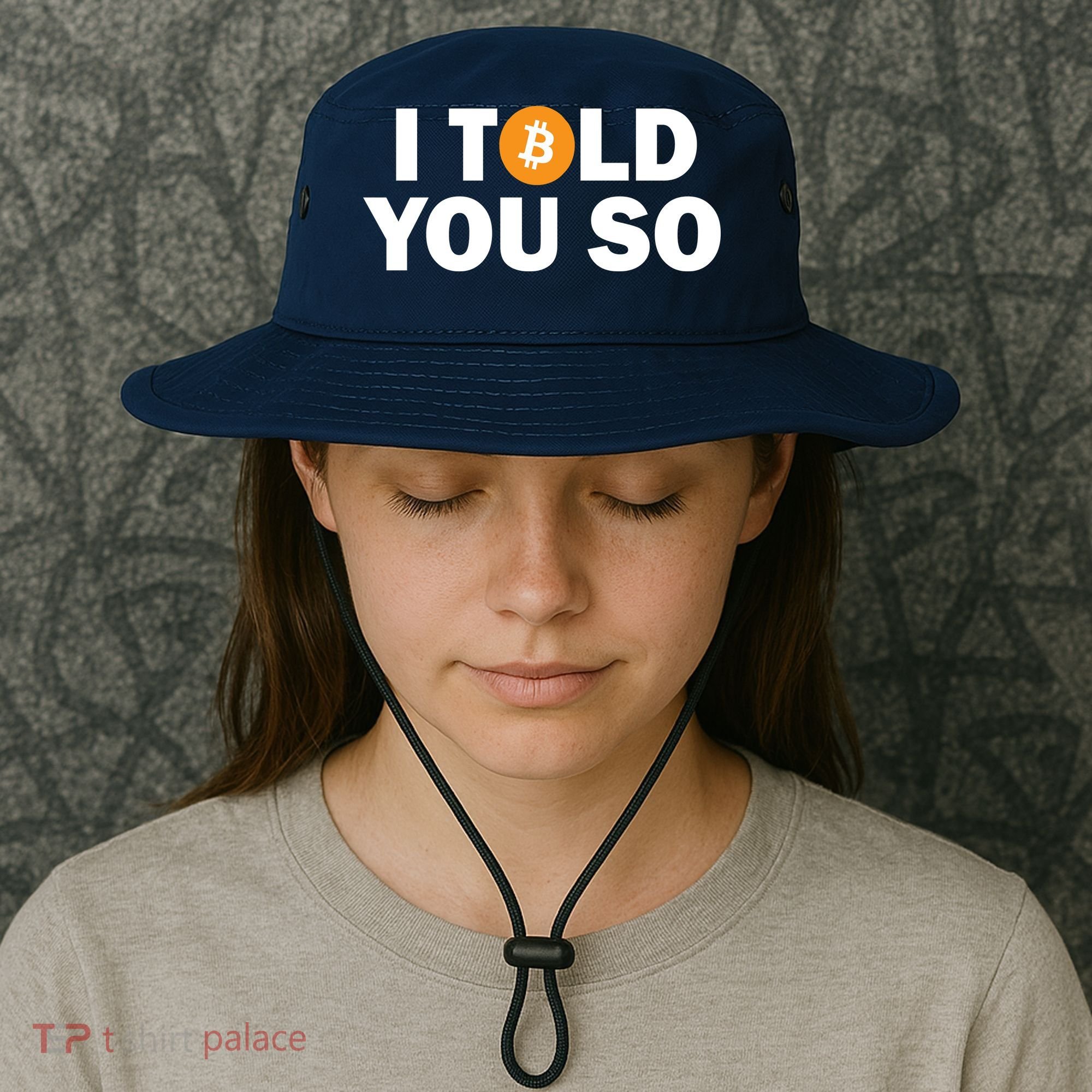 I Told You So Funny Bitcoin Bucket Hat