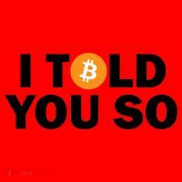 I Told You So Funny Bitcoin Santa Hat thumb 1