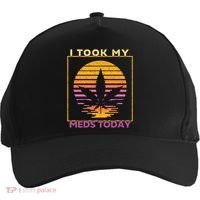 I Took My Meds Today Medical Marijuana Five-Panel Snapback Cap thumb 0