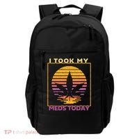 I Took My Meds Today Medical Marijuana Backpack thumb 0