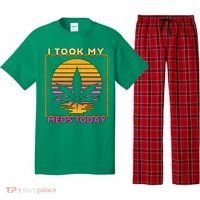 I Took My Meds Today Medical Marijuana Pajama Set thumb 0
