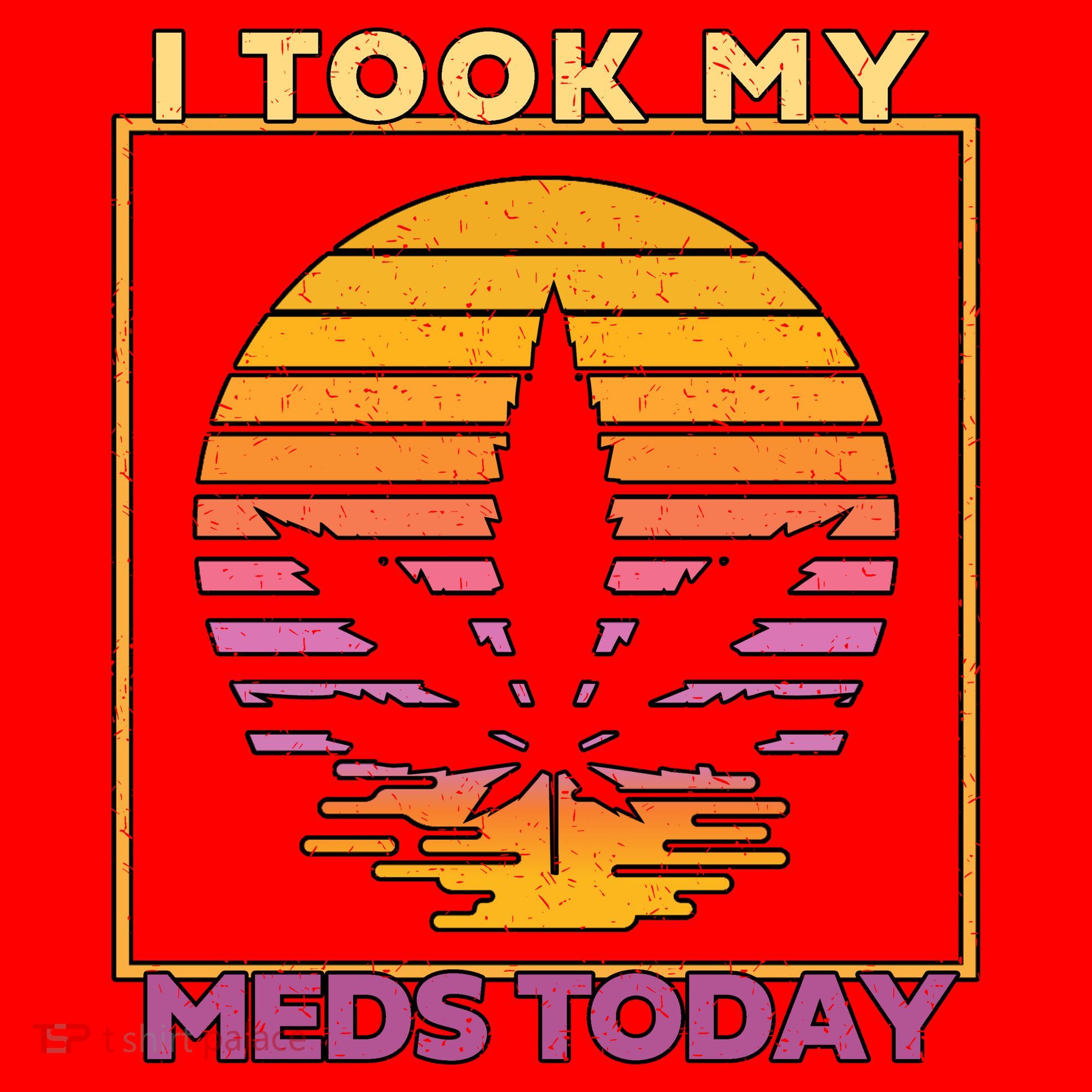 I Took My Meds Today Medical Marijuana Santa Hat