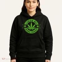 I Took My Meds Today Weed Emblem Hoodie thumb 5