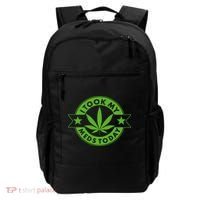 I Took My Meds Today Weed Emblem Backpack thumb 0