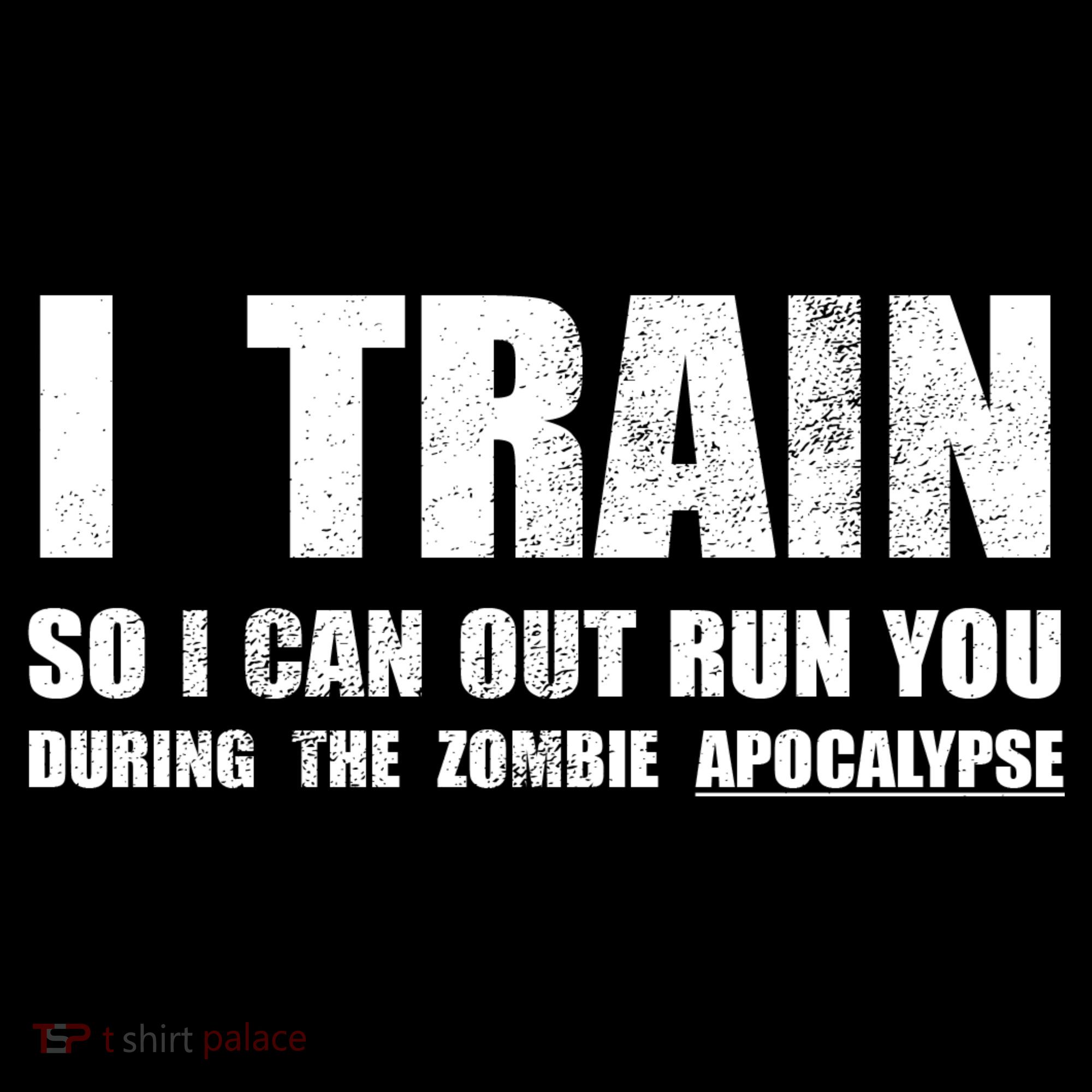 I Train So I Can Out Run You During A Zombie Apocalypse Women's Hoodie
