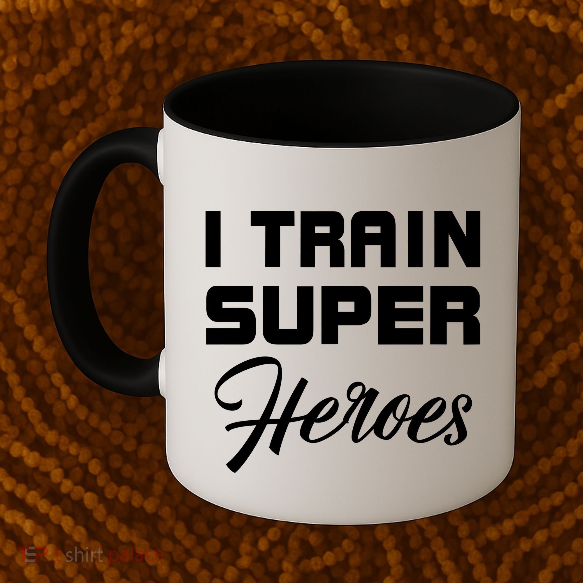 I Train Super Heroes Coffee Mug