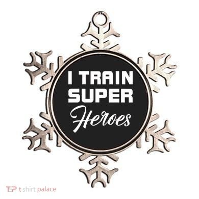 I Train Super Heroes Ornament